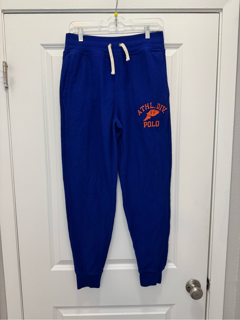 Polo Ralph Lauren  Blue Orange Polo Athletic Division Sweatpants